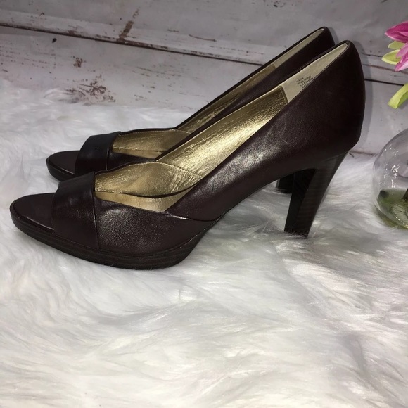 Worthington genuine leather high heels size 9.5 - Picture 5 of 8